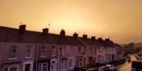 Row of terraced houses